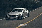 Mazda6 Sport Grand Touring Singature Carbon Edition 2014 2015 2016 2017 (suitable to be installed with ROBOT CRAFTASTMAN widebody kit) with Aftermarket Parts - Widebody Ducktail Rear Spoiler Carbon Fiber / FRP from Robot Craftsman